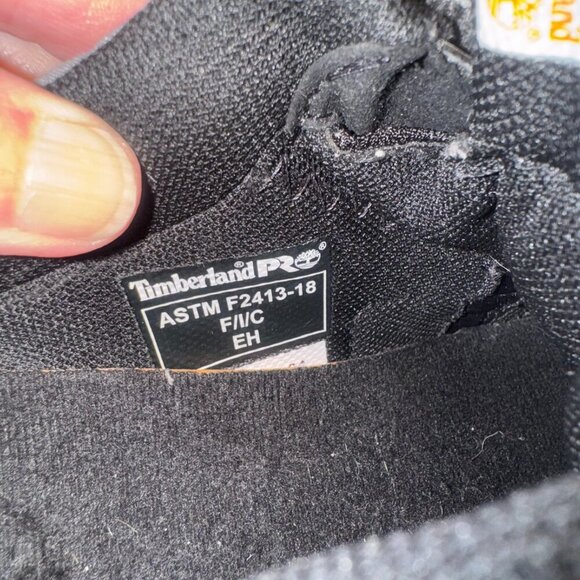 Timberland PRO Radius SD10 Safety Toe Work Shoes Women's Size 8.5 M Black PRO589 - Picture 10 of 12